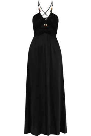 Diane von Furstenberg Vestido largo Caty con cuentas