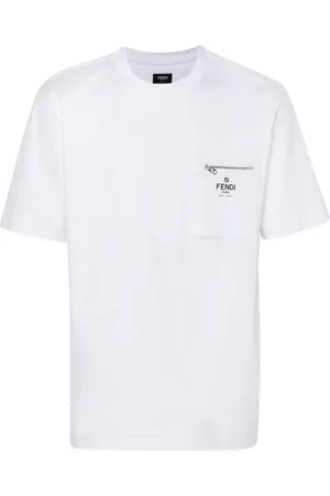 Fendi Camiseta con logo estampado