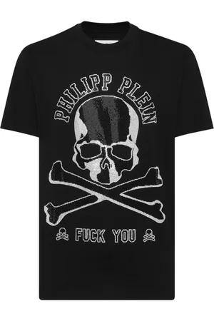 Philipp Plein Camiseta con calavera estampada
