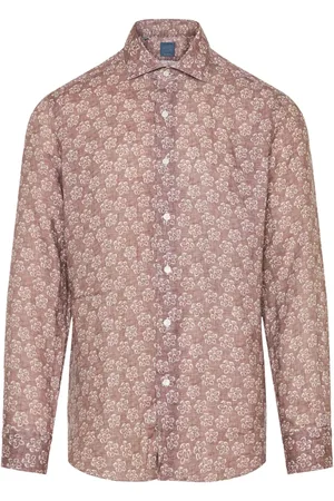 BARBA Camisa con estampado floral