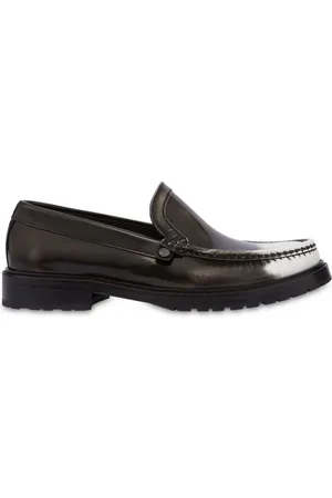 Moschino Mocasines con efecto envejecido