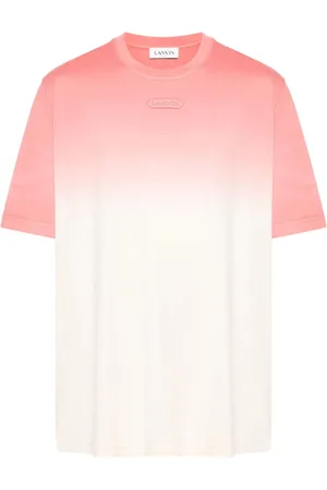 Lanvin Camiseta con logo bordado