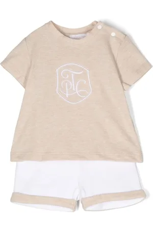 PATACHOU Conjunto corto con logo bordado