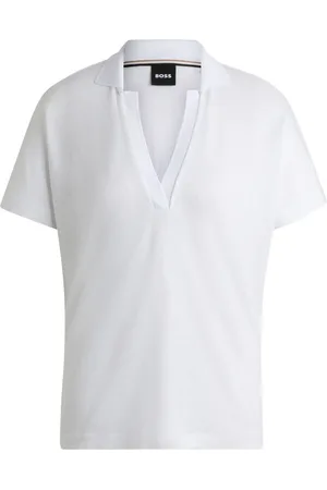 HUGO BOSS Polo con cuello en V