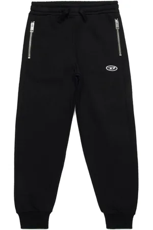 Diesel Pantalones de chándal con aplique del logo