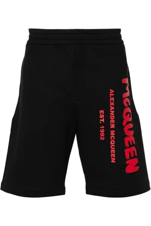 Alexander McQueen Pantalones cortos con logo