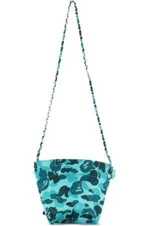 SAINT MXXXXXX Bolso bombonera con motivo militar de x BAPE