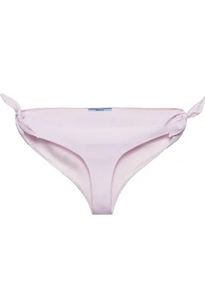 Prada Bragas de bikini con lazo lateral