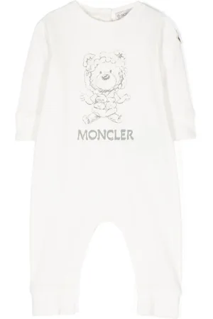Moncler Pelele con logo estampado