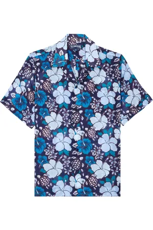Vilebrequin Camisa con estampado floral