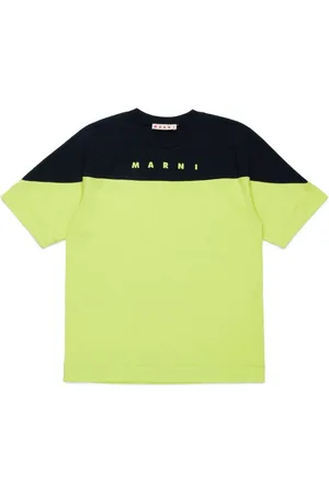 Marni Camiseta con logo estampado