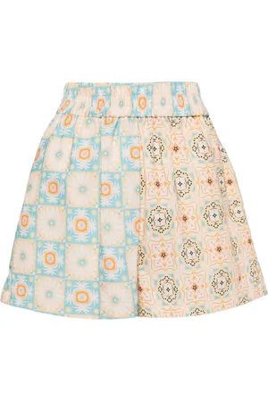 Never Fully Dressed Pantalones cortos con estampado geométrico