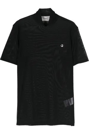 COPERNI Camiseta de malla con cuello alto