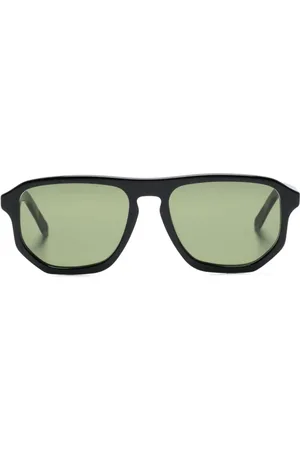 LESCA Gafas de sol Maio XL con montura rectangular