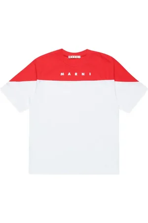 Marni Camiseta con logo estampado