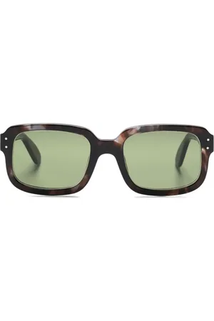 LESCA Gafas de sol Dude con montura rectangular