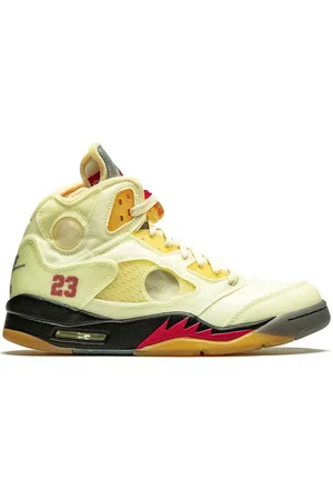 Jordan Zapatillas Air 5 Retro SP Sail de x Off-White