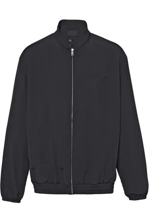Prada Chaqueta bomber con logo triangular