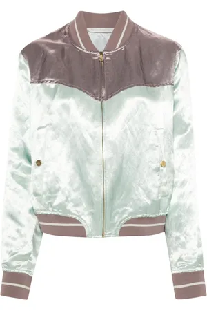 Palm Angels Chaqueta bómber con logo bordado
