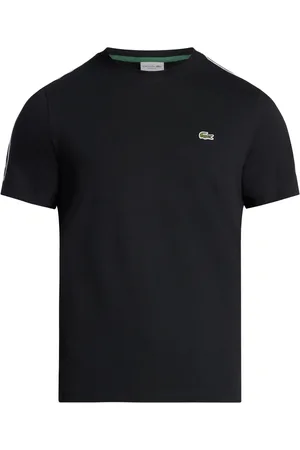 Lacoste Camiseta con franja del logo