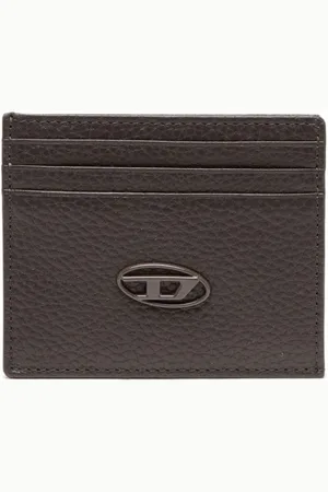 Diesel Tarjetero con placa del logo