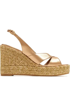 Stuart Weitzman Alpargatas Mirela II con cuña de 80 mm