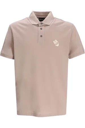 Emporio Armani Polo con logo bordado