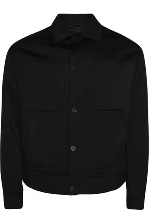 Neil Barrett Sobrecamisa con efecto de melange