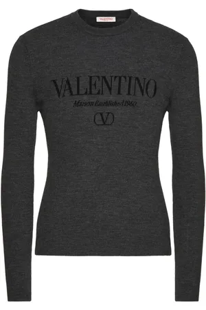 VALENTINO GARAVANI Jersey con logo en intarsia