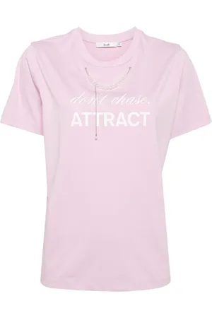 B+AB Camiseta con detalle en 3D