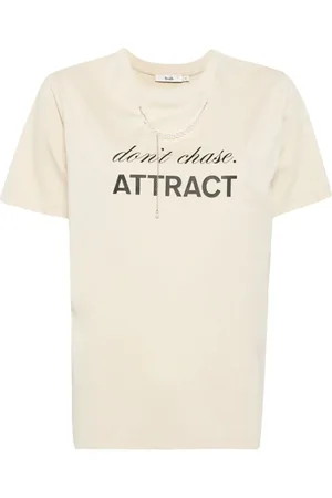 B+AB Camiseta con detalle en 3D