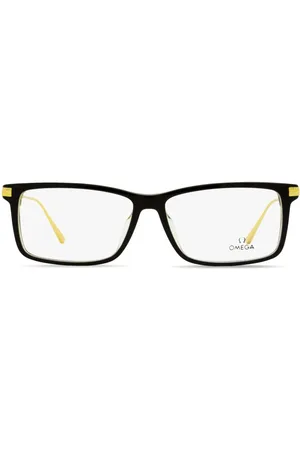 Omega Gafas con montura rectangular