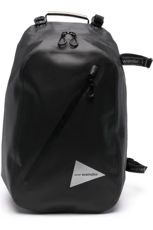 and wander Mochila con logo estampado