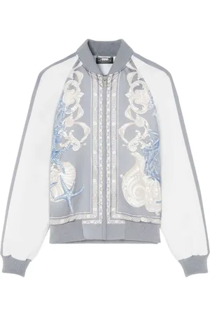 VERSACE Chaqueta varsity Barocco Sea