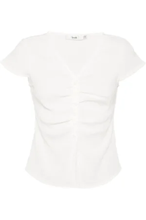 B+AB Top con cuello en V