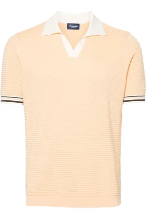 DRUMOHR Polo de punto gofrado