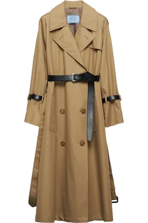 Prada Gabardina con doble botonadura