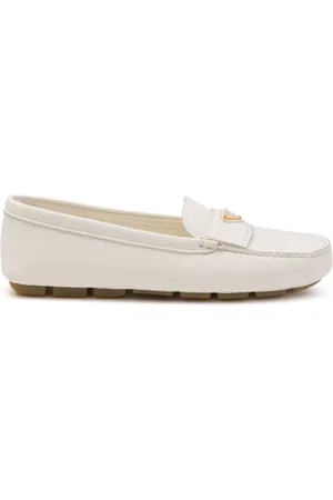 Prada Mocasines con logo triangular