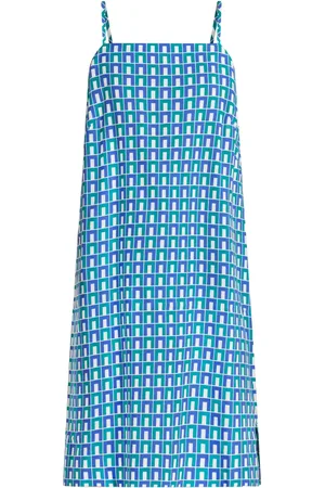 Lacoste Vestido corto con aplique del logo