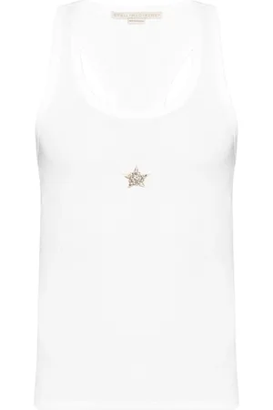 Stella McCartney Top con aplique de estrella