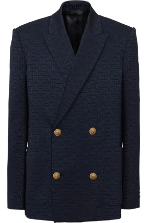 Balmain Blazer con monograma PB