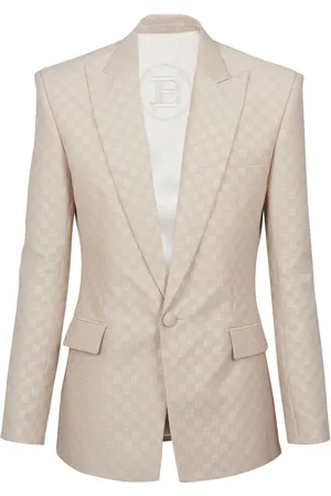 Balmain Blazer con monograma PB