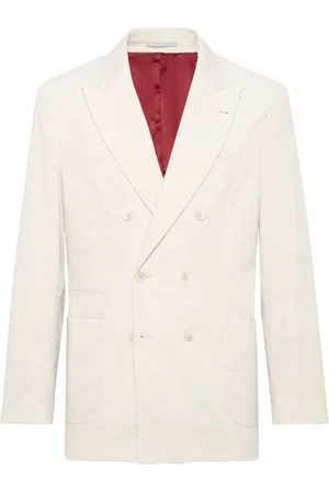Brunello Cucinelli Blazer con doble botonadura