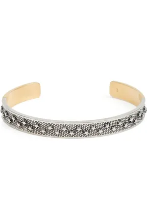Maison Margiela Brazalete texturizado con motivo Star