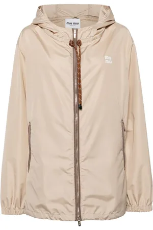 Miu Miu Chaqueta ligera con capucha