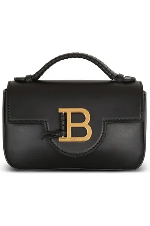 Balmain Bolso Bbuzz mini con placa del logo
