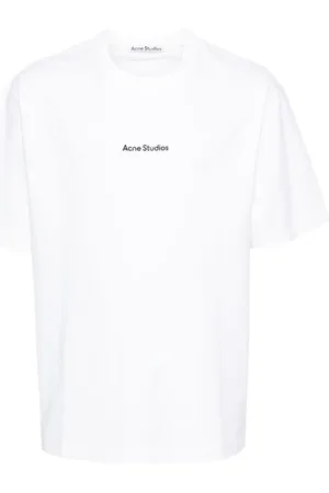 Acne Studios Camiseta con logo estampado
