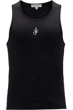 J.W.Anderson Top con logo Anchor bordado