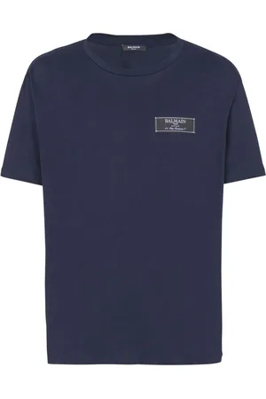 Balmain Camiseta con etiqueta del logo