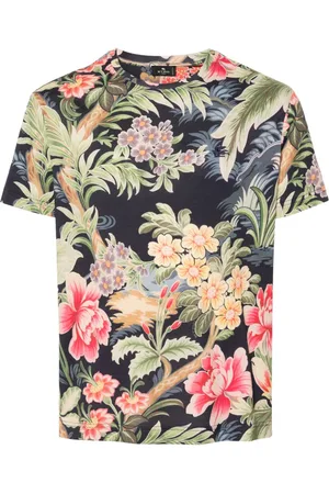 Etro Camiseta con estampado floral